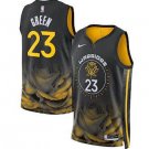 Golden State Warriors #23 Draymond Green Unisex Black 202223 Swingman City Edition Stitched Jersey
