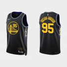 Golden State Warriors #95 Juan Toscano-Anderson 2021-22 City Edition Diamond Black Jersey