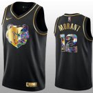 Memphis Grizzlies #12 Ja Morant 202122 Black Golden Edition Stitched Basketball Jersey
