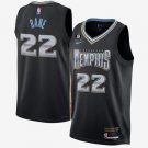 Memphis Grizzlies #22 Desmond Bane Black 202223 City Edition With NO.6 Patch Stitched Jersey