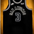 Men' San Antonio Spurs #3 Keldon Johnson Black Stitched Jersey