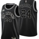 Men' San Antonio Spurs #24 Devin Vassell Black Stitched Basketball Jersey