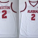 Men's Alabama Crimson Tide Collin Sexton White College Basketball Jersey Stitched