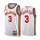 Men's Atlanta Hawks #3 Kevin Huerter 202223 White Association Edition Stitched Jersey