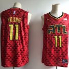 Men's Atlanta Hawks Trae Young Red Basketball Jersey Embroidered