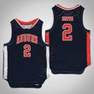 Men's Auburn Tigers Bryce Brown Navy College Basketball Jersey Stitched