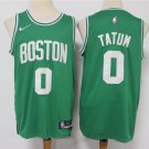 Men's Boston Celtics #0 Jayson Tatum Green 75th Anniversary Diamond 2021 Stitched Jersey