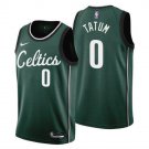 Men's Boston Celtics #0 Jayson Tatum Green 202223 City Edition Stitched Basketball Jersey