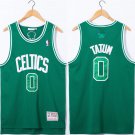 Men's Boston Celtics #0 Jayson Tatum Green Stitched Jersey