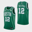 Men's Boston Celtics #12 Grant Williams Green Icon Jersey