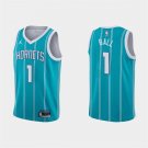 Men's Charlotte Hornets #1 LaMelo Ball 2022-23 Teal Icon Edition Stitched Jersey