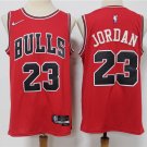 Men's Chicago Bulls #23 Michael Jordan Red 75th Anniversary Diamond 2021 Stitched Jersey