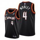 Men's Cleveland Cavaliers #4 Evan Mobley Black Stitched Basketball Jersey