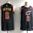 Men's Cleveland Cavaliers Collin Sexton Black Basketball Jersey Embroidered