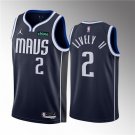 Men's Dallas Mavericks #2 Dereck Lively II Navy 2023 Draft Statement Edition Stitched Jersey