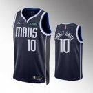 Men's Dallas Mavericks #10 Dorian Finney-Smith Navy Statement Edition Stitched Jersey