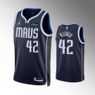 Men's Dallas Mavericks #42 Maxi Kleber Navy Statement Edition Stitched Jersey