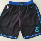 Men's Dallas Mavericks Black City Edition Basketball Shorts Embroidered