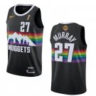 Men's Denver Nuggets #27 Jamal Murray Black 2023 Finals Champions City Edition Stitched Jersey