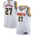 Men's Denver Nuggets #27 Jamal Murray White 2023 Finals Association Edition Stitched Jersey