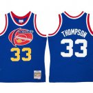 Men's Denver Nuggets #33 David Thompson Blue 1975-76 Mitchell & Ness Swingman Stitched Jersey