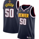 Men's Denver Nuggets #50 Aaron Gordon Navy 2023 Finals Champions Icon EditionStitched Jersey