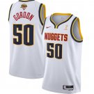 Men's Denver Nuggets #50 Aaron Gordon White 2023 Finals Association Edition Stitched Jersey