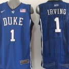 Men's Duke Blue Devils #1 Kyrie Irving Blue Jersey