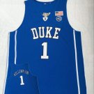 Men's Duke Blue Devils #1 Zion Williamson Blue College Basketball Jersey