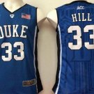 Men's Duke Blue Devils #33 Thomas Hill Royal Blue College Basketball Stitched Swingman Jersey