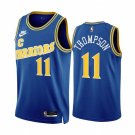 Men's Golden State Warriors #11 Klay Thompson 202223 Royal Classic Edition Stitched Jersey