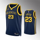 Men's Golden State Warriors #23 Draymond Green Navy Statement EditionStitched Jersey