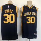 Men's Golden State Warriors #30 Stephen Curry Black Stitched Basketball Jersey