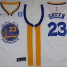 Men's Golden State Warriors Draymond Green White Basketball Jersey Embroidered