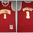 Men's Houston Rockets #1 Tracy McGrady 2004-05 Red Throwback Stitched Jersey