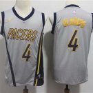 Men's Indiana Pacers Victor Oladipo Gray City Edition Basketball Jersey Embroidered