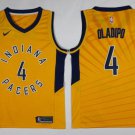 Men's Indiana Pacers Victor Oladipo Yellow Basketball Jersey Embroidered