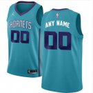 Men's Jordan Hornets Personalized Custom Teal Icon Edition Jersey 1
