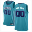Men's Jordan Hornets Personalized Custom Teal Icon Edition Jersey