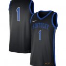 Men's Kentucky Wildcats ACTIVE PLAYER Custom Black Stitched Basketball Jersey