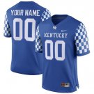 Men's Kentucky Wildcats ACTIVE PLAYER Custom Blue Stitched Jersey