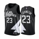Men's Los Angeles Clippers #23 Robert Covington 202223 Black Statement Edition Stitched Jersey