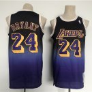 Men's Los Angeles Lakers #24 Kobe Bryant Purple Throwback basketball Jersey