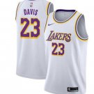 Men's Los Angeles Lakers Anthony Davis White Basketball Jersey