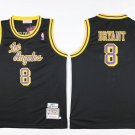 Men's Los Angeles Lakers Kobe Bryant Black Throwback Basketball Jersey Embroidered