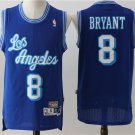Men's Los Angeles Lakers Kobe Bryant Blue Throwback Basketball Jerseys Embroidered