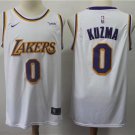 Men's Los Angeles Lakers Kyle Kuzma White Basketball Jersey Embroidered