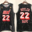 Men's Miami Heat #22 Jimmy Butler Black Stitched basketball Jersey