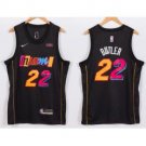 Men's Miami Heat #22 Jimmy Butler Swingman 2021 New City Edition Jersey