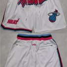 Men's Miami Heat 202223 White Shorts